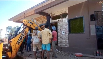 Demolition drive continues at Dabolim airport funnel area