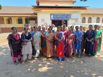 Dhargal women fume over polluting cement plant