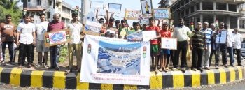 Davorlim students, villagers seek traffic signals at Aquem