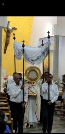 40 hrs Eucharistic Adoration at Carmelite Monastery, Margao