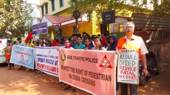 As accidents rise, students join crusade for road safety