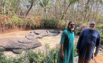 Paipra Radhakrishnan visits Big Foot