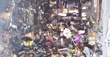 Stationery shop in Margao gutted in early morning fire