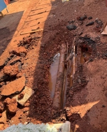 Mapusa market flooded as 3 pipelines rupture