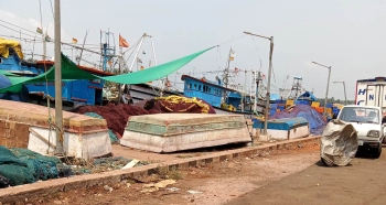 Extended portion of Cutbona fishing jetty yet to be commissioned