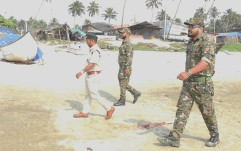 Forest officials patrol Colva beach to safeguard turtle nests