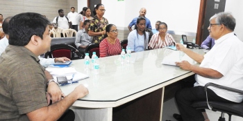 Minister orders inspection of damaged bunds in Velim
