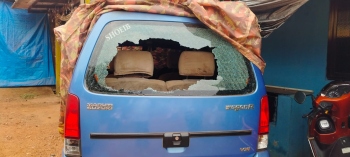 Vandals damage 5 cars in Quepem