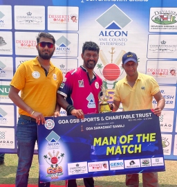 Goa GSB Unity Cup: CQS Scoring Willows, Margao Royals win