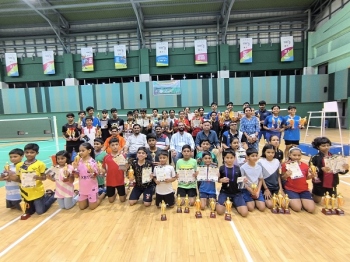 Sufiya, Shaheen, and Saanvi shine at State badminton ranking tournament