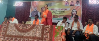 Pallavi’s campaign in Canacona kicks off at Shristhal temple