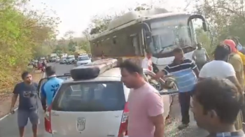 Fatal head-on collision between bus and car claims one life, leaves six injured at Maxem