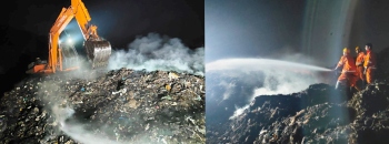 Massive fire at Sonsodo dump doused