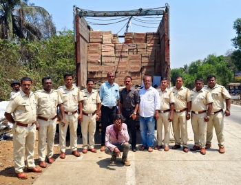 Liquor worth Rs 42.63L seized at Patradevi