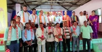 Pallavi campaigns in Sanguem