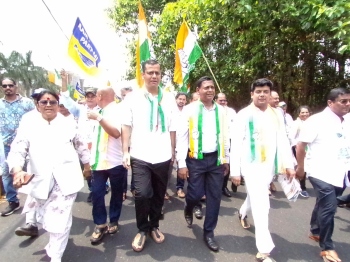 Impressive display of support from INDIA alliance for Cong's Viriato