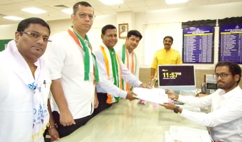 INDIA BLOC SHOW OF STRENGTH AT FILING OF NOMINATIONS