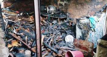Fire engulfs house at Raia, one injured