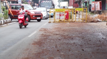 Slippery roads, fire keep Margao firemen on their toes