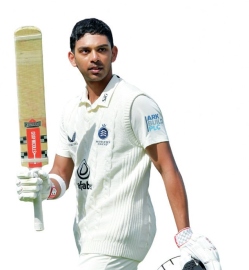 From Margao to Middlesex, Nathan enters record books with debut ton