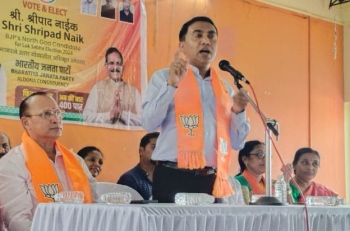 CM pitches for BJP’s unity against Cong’s divide-and-rule in Aldona