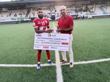 Calangute Assn edge out Panjim Footballers