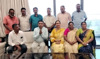 CM seeks Milind’s support ahead of Baina public meet