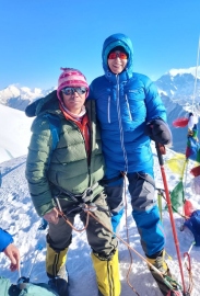 Karishma makes history with solo expedition to Mt Mera Peak