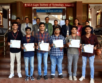 KLS GIT excels at national TCE-HACKATHON-2024