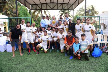 Calangute win veterans football at Santa Cruz