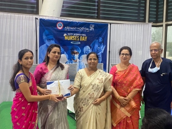 Nurses lauded for their contribution to healthcare by Arihant Hospital