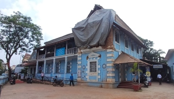 Dark clouds over Margao's heritage buildings as delayed repairs leave landmarks vulnerable