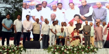 KLES Chairman Dr Kore feted in Belagavi