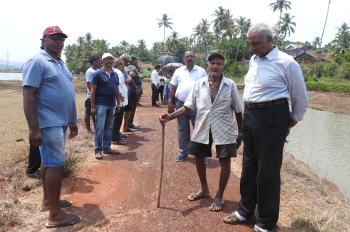 PWD, NH officials bracing up to carry out demarcation of land for new Borim bridge