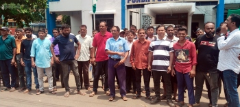 PWD staff livid over assault of fellow worker, march to Ponda Police Station