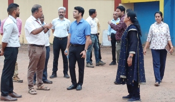 Chief Electrical Engg visits Aquem ahead of major power shutdown