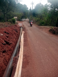 Road works leave Assagao in disarray ahead of monsoon