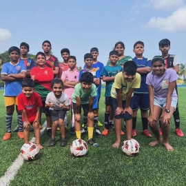 Kick Off Football Schools’ camp commences at Santa Cruz ground