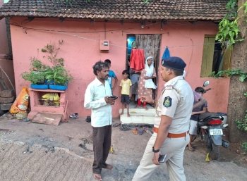 Police crack down on unverified tenants in Curtorim, 20 held