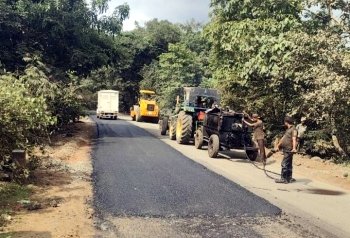 Repairs taken up on Karnataka section of Belagavi-Goa highway