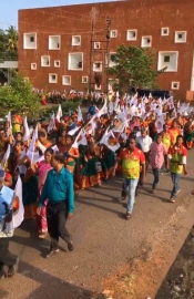 1000 registered workers pledge to dedicate themselves for Shram-Dham