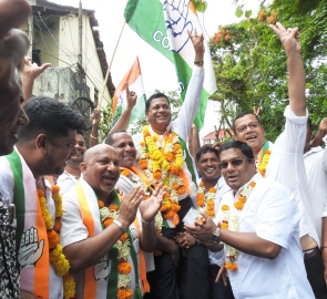 ‘INDIA’ SHINING IN SOUTH GOA