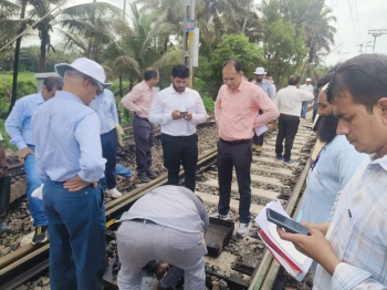 Railways opens Majorda-Cansaulim double track as case against activists changes track to special court