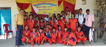 Patanjali Gurukulam shines at district athletics competition