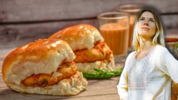 Not Sun, Sand, and Sea but this Ukrainian tourist loves Goa's vada pav