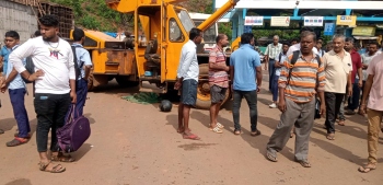 Motorcycle pilot killed in crane mishap at Ponda
