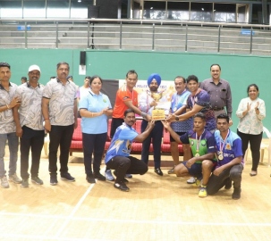Goa Police Badminton c'ship concludes