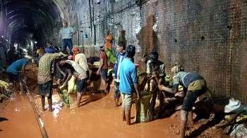 Malpe tunnel: Trains disrupted for 2nd day