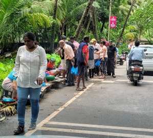 Roadside fish markets are a hazard