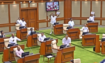 Oppn accuses govt of disrupting Assembly to avoid NEP scrutiny